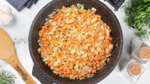 Сырный суп с перловкой