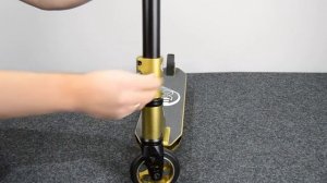 Трюковый самокат MICRO MX CROSSNECK 2.0 ЗОЛОТОЙ | Распаковка | Обзор | Unboxing | Review