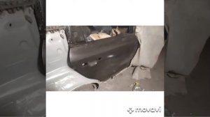 замена заднего крыла KIa RIo