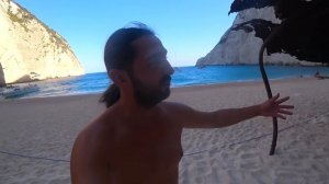 90. Бухта Навайо на яхте. Пляж кораблекрушений. Яхтинг в Греции.