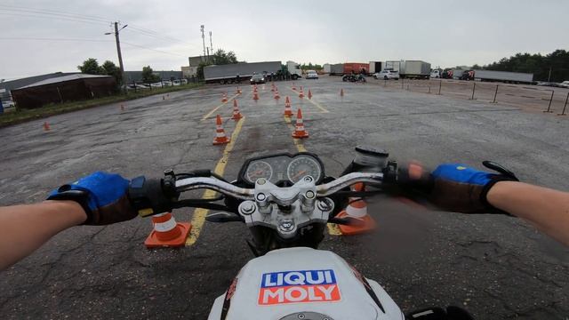 Сдача практического экзамена ГАИ на мотоцикле на категорию А в 2022