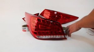 Задние светодиодные фонари - Тюнинг Хендэ Соната 6 (YF)/ RED