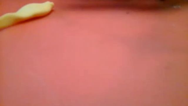 Роза из пластилина-глины.