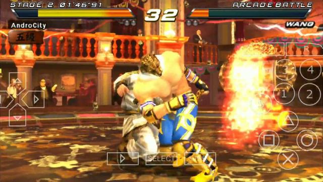 King 7 Patki Tekken 7 ppsspp gameplay
