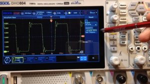 Rigol DHO800 Aliasing effect