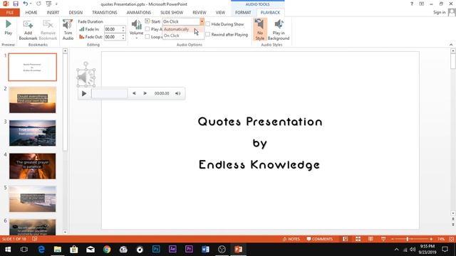 PowerPoint Tutorial in Tamil