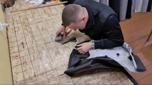 Перетяжка сидушки от квадроцикла