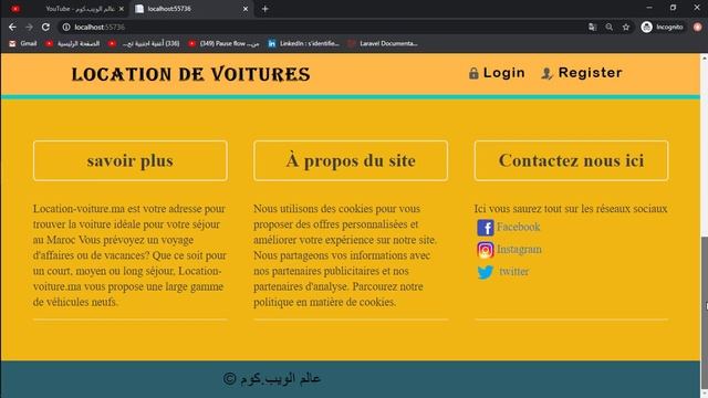 How to Build a Cool Simple Car Rental Website HTML Css Bootstrap framework ASP.net