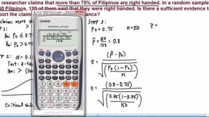 Hypothesis Testing for Proportions | Statistics and Probability | TAGALOG-ENGLISH