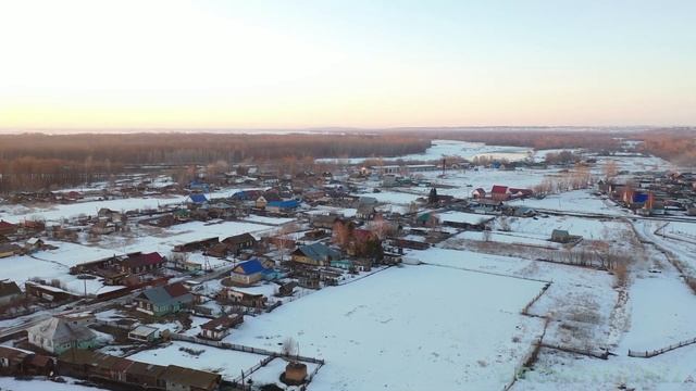 с. Быстрянка с высоты птичьего полета