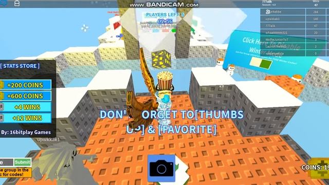 Sky wars new codes!!! смотреть онлайн