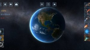 играем в игру где надо разрушать планеты