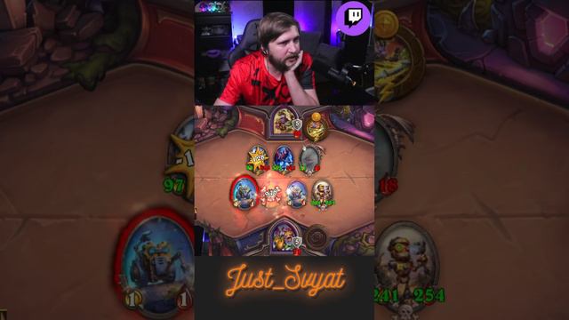 Ох уж эти демоны... #приют #помощь #just_svyat #stream #twitch #hsbg #hs #shorts #hearthstone