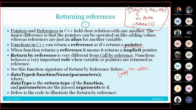 OOPs Lec 8 Reference handling and Memory Allocation Using New & Delete Operator смотреть онлайн