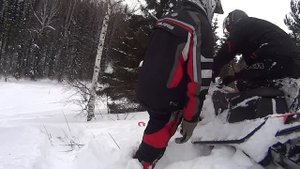 Заводим снегоход ARCTIC CAT TURBO