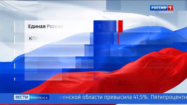Обновленные данные по выборам. В Смоленской области обработано 9962  протоколов