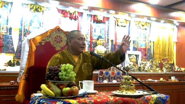 Лекция Досточтимого Геше Джампа Тинлея в Москве 22.03.2018 смотреть онлайн