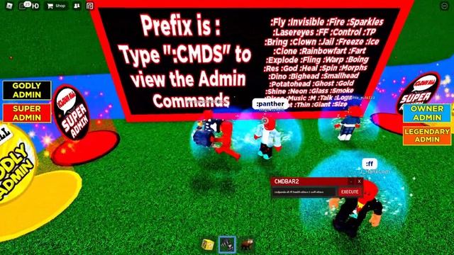 Roblox - Free Admin " :redpanda all " смотреть онлайн
