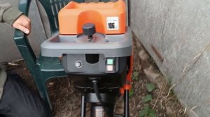 Електричний подрібнювач гілок Kraft&Dele KD5200. Розпаковка, перший запуск.