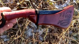 Топорик туристический своими руками