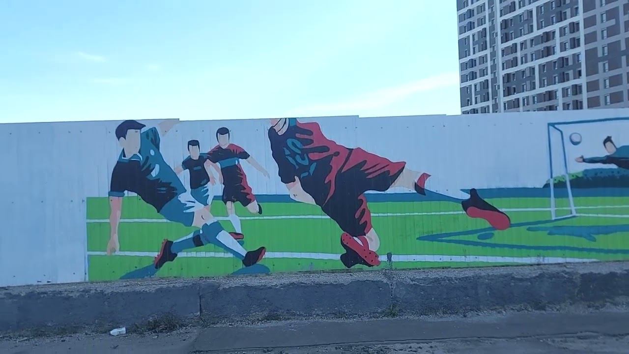 Обзор стадиона "Спартак". Вестибюль станции метро Спартак (12.08.22)