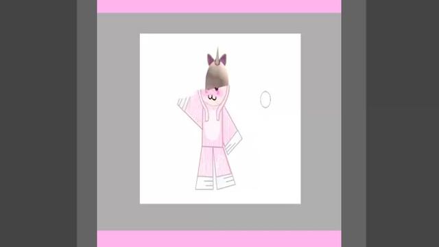 #shorts roblox pink fluffy unicorn #robloxshorts #robloxart