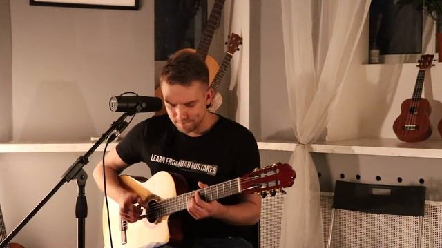 Eric Clapton - Autumn Leaves cover смотреть онлайн