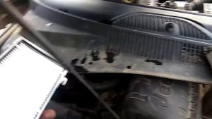 2. Салонный фильтр (Cabin air filter) Jeep KJ Cherokee/Liberty (Alfa) - Установка/Installation