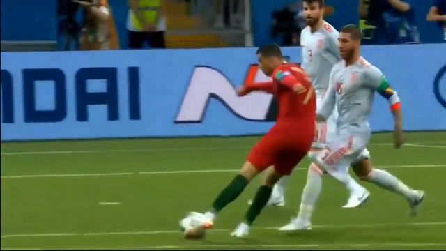 ВСЕ ГОЛЫ РОНАЛДУ В МАТЧЕ ПОРТУГАЛИЯ - ИСПАНИЯ 3:3