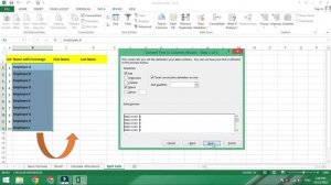 How to split cells in Excel | Split Cells one to many |