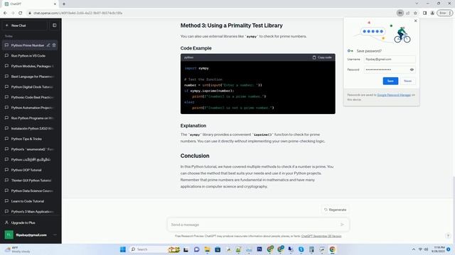 Python Tutorial for Beginners  Prime Number in Python