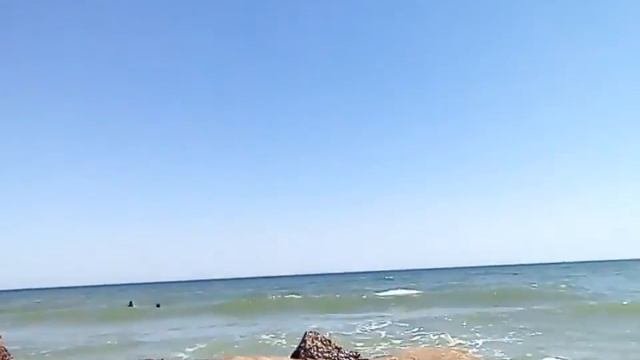Бердянск. Самое лучшее море на Бердянской косе.