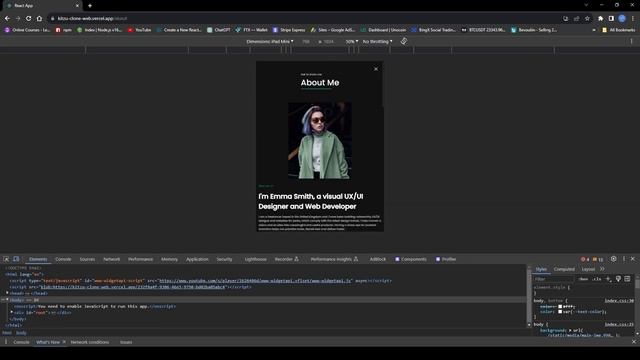 Mastering React: Building a Stunning, Responsive Website with Page Transitions