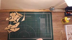 Шхуна "Полоцк" сборка модели часть1