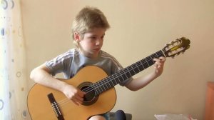 Мелодия, Н.Кошкин. Красивая джазовая пьеса на гитаре. N.Koshkin, Melody.