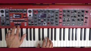 Nord Stage 3 Split Lesson Tutorial (Brass & Strings)