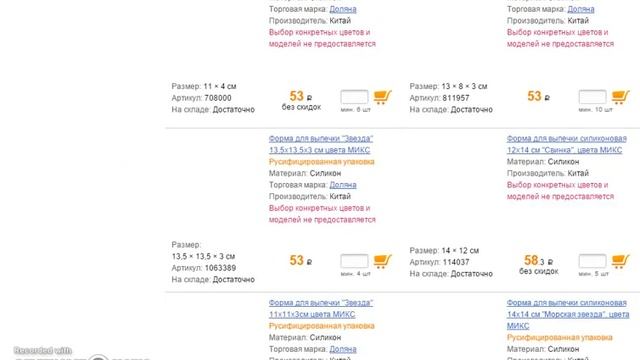 Форма для выпечки силиконовая 12х14 см "Свинка", цвета МИКС смотреть онлайн