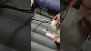 Управление лодки ПВХ с электроприводом джойстиком