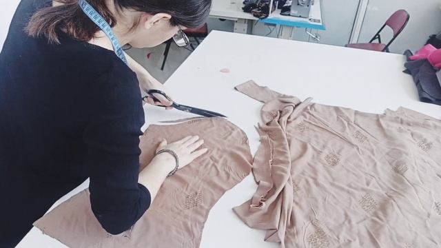 Таджикское платье как сшить/рукав клеш