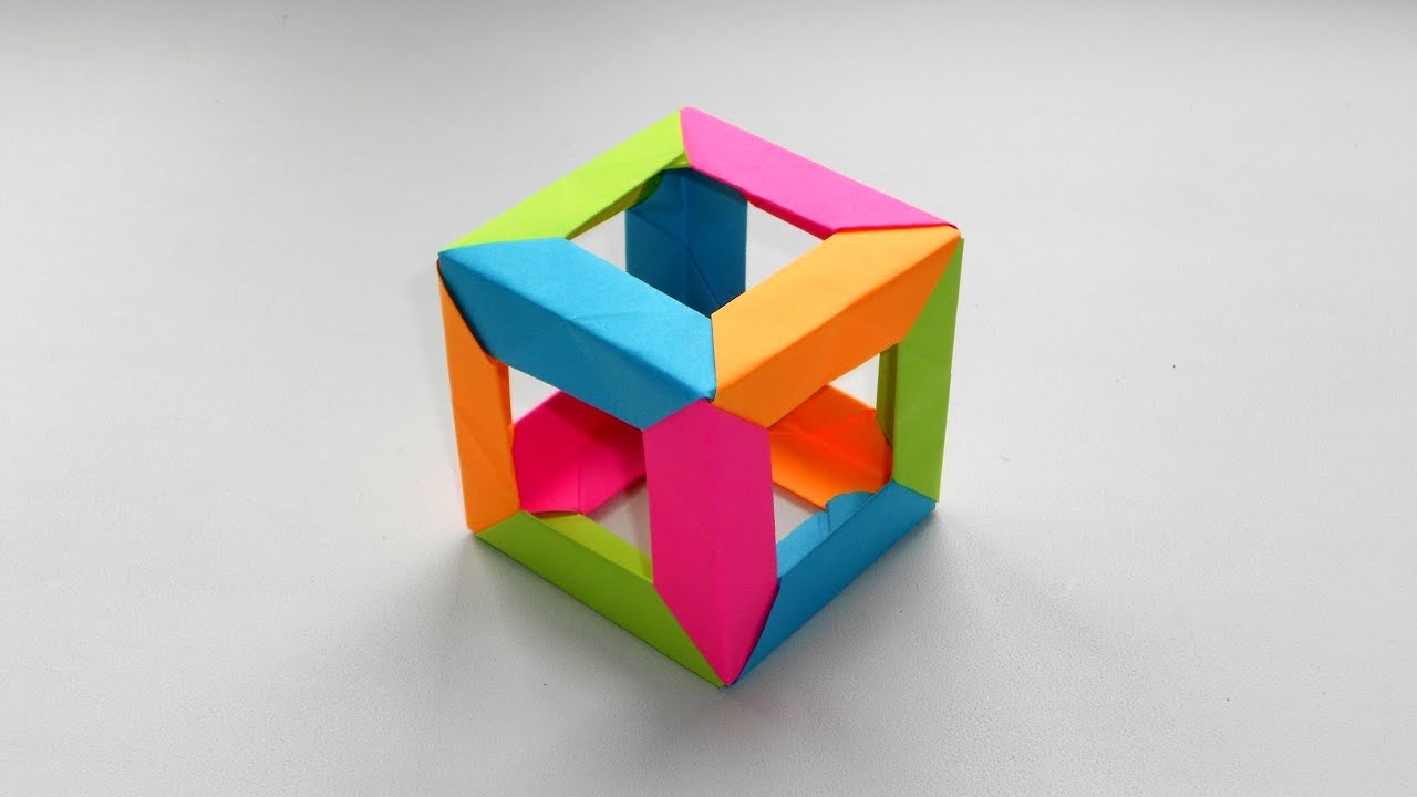 Куб из бумаги