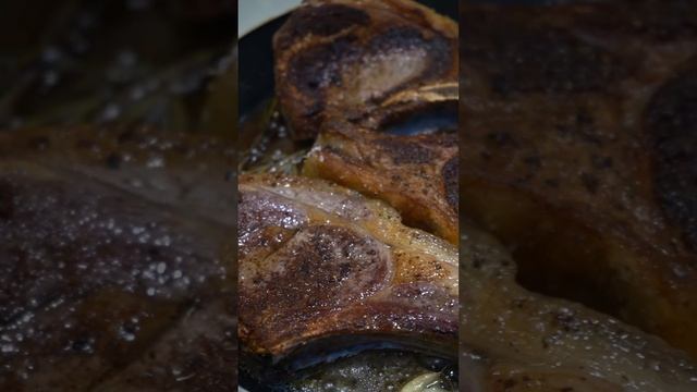 Вкусный стейк. Жарим дома! Выдержанное мясо. смотреть онлайн