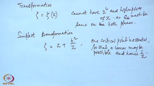 Mod-19 Lec-35 Zhukovsky Transformation
