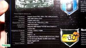 ASRock FM2A68M-HD+ Unboxing and Review - TGadget