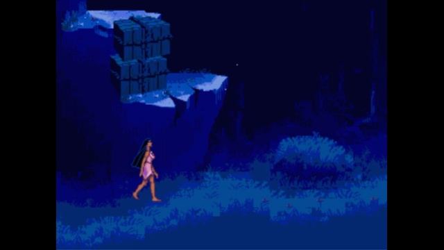 Sega Mega Drive 2 (Smd) 16-bit Pocahontas / Покахонтас Уровень 3 / Stage 3 Прохождение