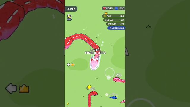 Snake Clash 🐍 Biggest Snake Boss Girl 🤯 Fight Snake Game Play Snake Clash io смотреть онлайн