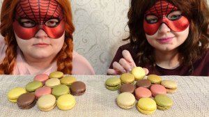 ASMR MUKBANG Макарун Macaron ASMR Eating Sounds No Talking Звуки Еды Мукбанг не Болталка