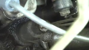 Мойка двигателя паром.