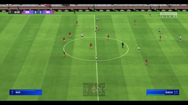 UEFA EURO 2020 ENGLAND VS  DENMARK  FIFA 14 MOD 21