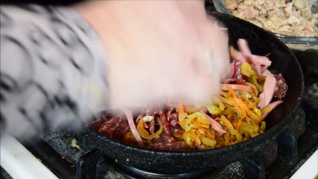 ПРОСТОЙ РЕЦЕПТ очень вкусной СОЛЯНКИ.