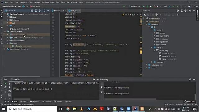 Database management System using Java-MySql connectivity Demo Video смотреть онлайн